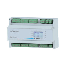 MCM263T multi channel energy meter for single or three phase system