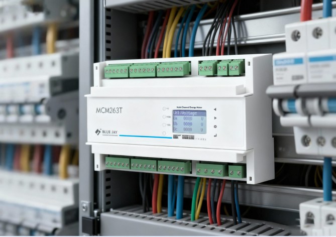 Multi-ciruit-Submeter in distribution panel